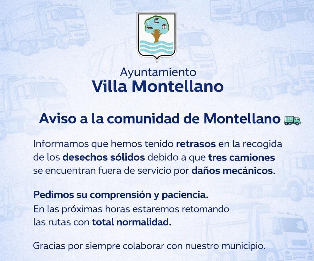 Aviso a la comunidad de Montellano